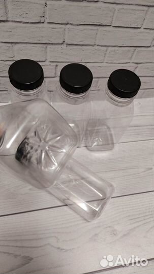 Бутылочки платиковые 250мл 10 штук