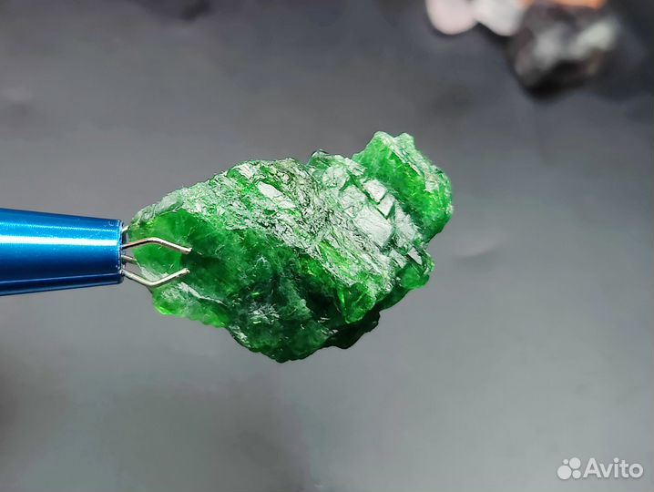 Хромдиопсид. Якутский изумруд