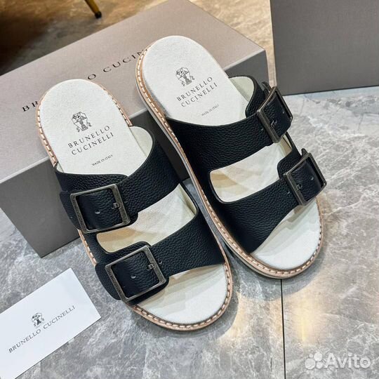 Шлепанцы мужские brunello cucinelli