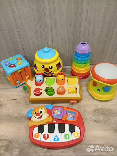 Игрушки fisher price, elc, baby go