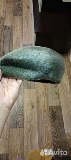 Меховая мужская кепка