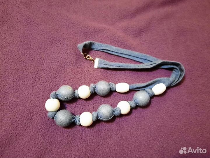 Бусы колье пакетом