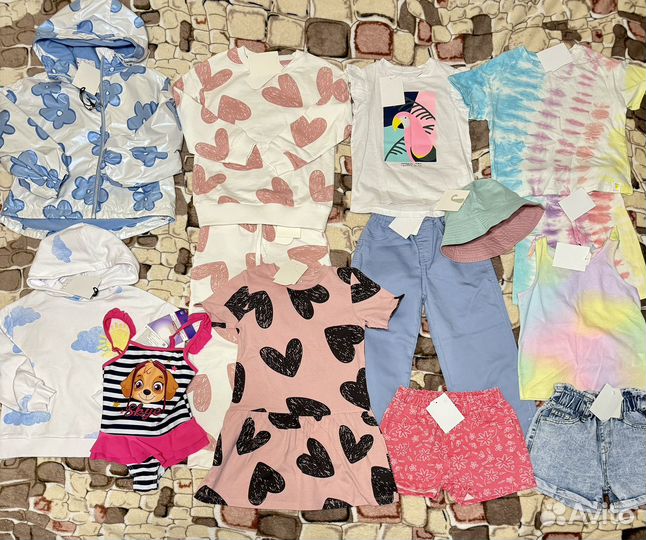 Вещи пакетом на девочку 116