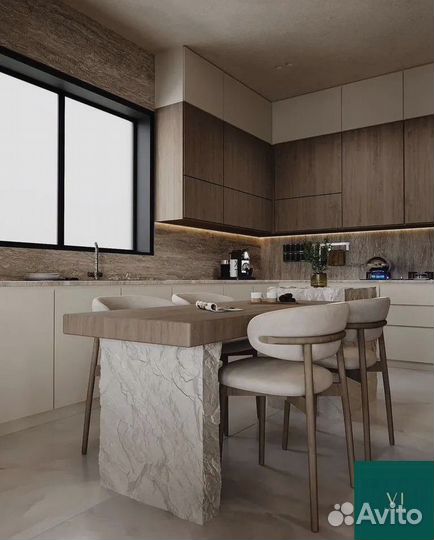 Функциональный кухонный гарнитур