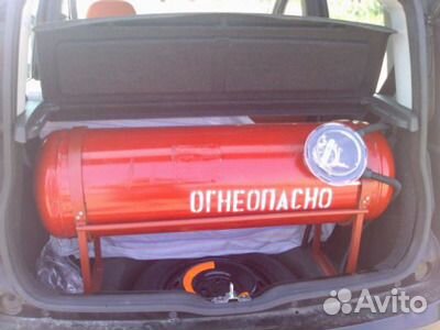 Газ на авто Fiat Panda комплект №3 газ на авто