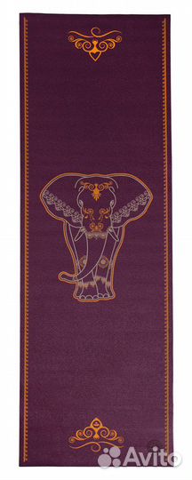 Коврик для йоги Leela Big Elephant 60 x 183 бакла