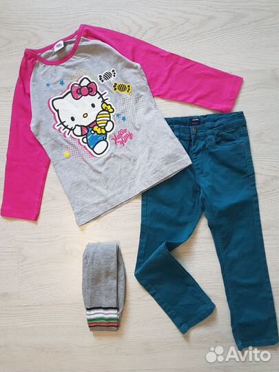 Пакет вещей на девочку 104-110