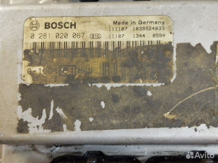 Блок управления двигателем MAN TGA 0281020067