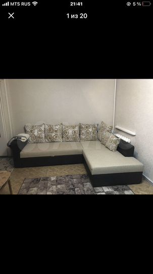 2-к. квартира, 50,5 м², 1/5 эт.
