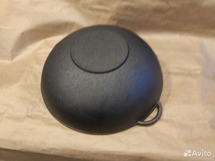 Сковорода вок (WOK) чугунная 30см