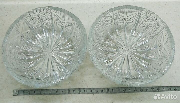 Вазы хрустальные