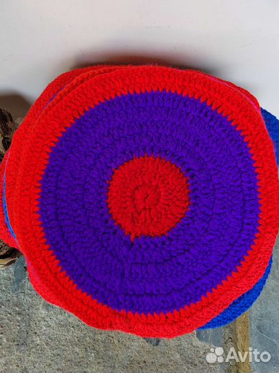 Вязанные крючком кружки