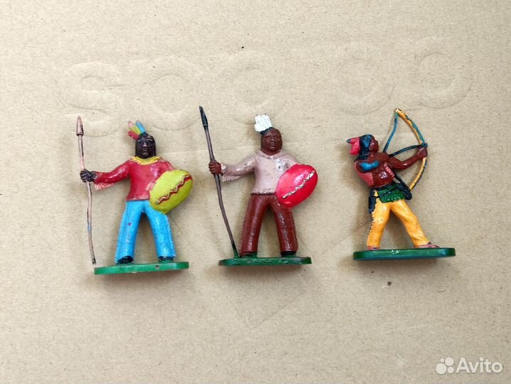 Игрушки СССР гдр зулусы моряки индейцы