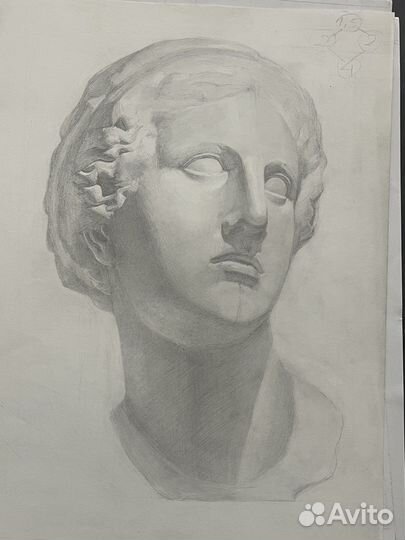 Академический рисунок для портфолио