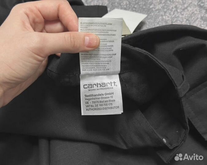 Шорты Carhartt Wip Cargo Black