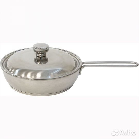 Сковорода классика 1,0л с трс-3, прутк.р,мет.кр(А