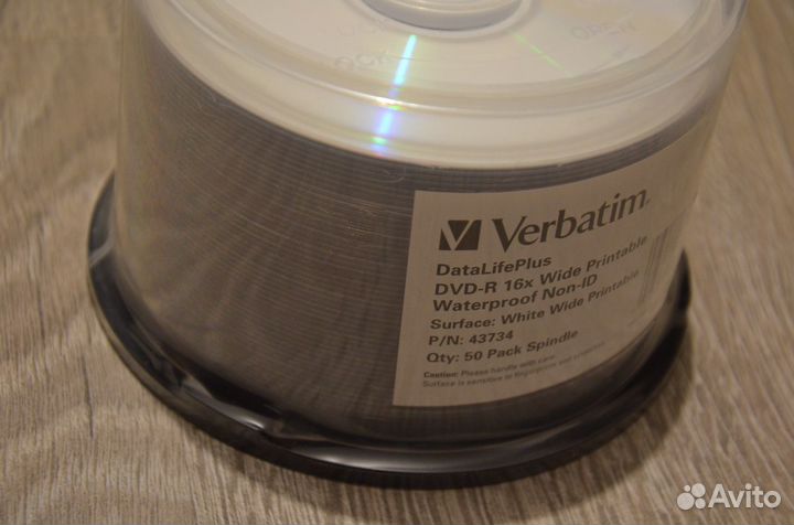 DVD-R Verbatim Printable Waterproof (водостойкие)