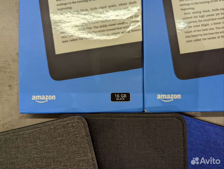 Amazon Kindle 2022 16 gb с чехлом