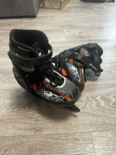 Коньки детские раздвижные