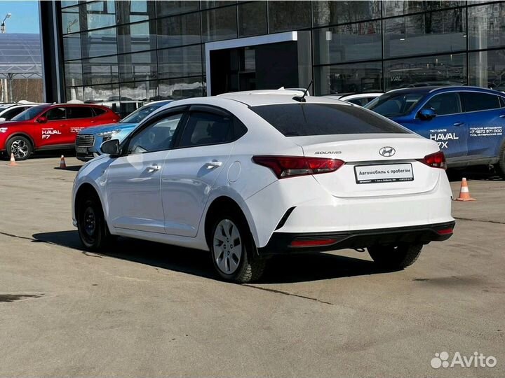 Hyundai Solaris 1.6 AT, 2021, 42 000 км