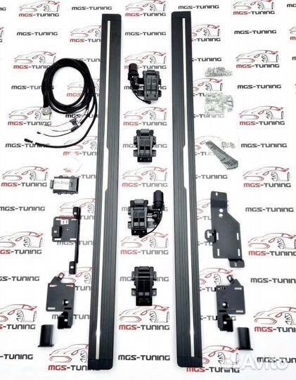 Выдвижные пороги Bentley Bentayga подножки