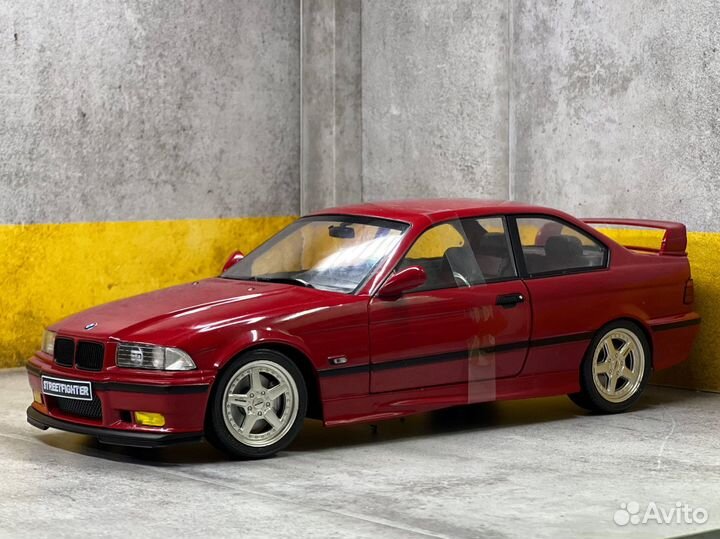 Модель bmw m3 e36 solido 1/18