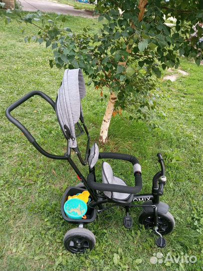 Велосипед коляска с ручкой