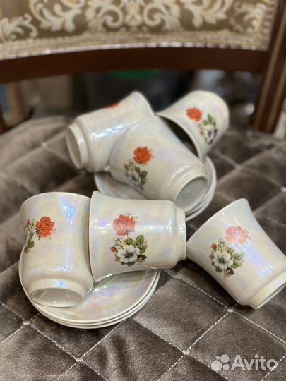 Кофейный сервиз 6 персон