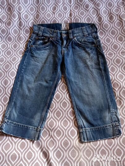 Джинсы капри pepe jeans