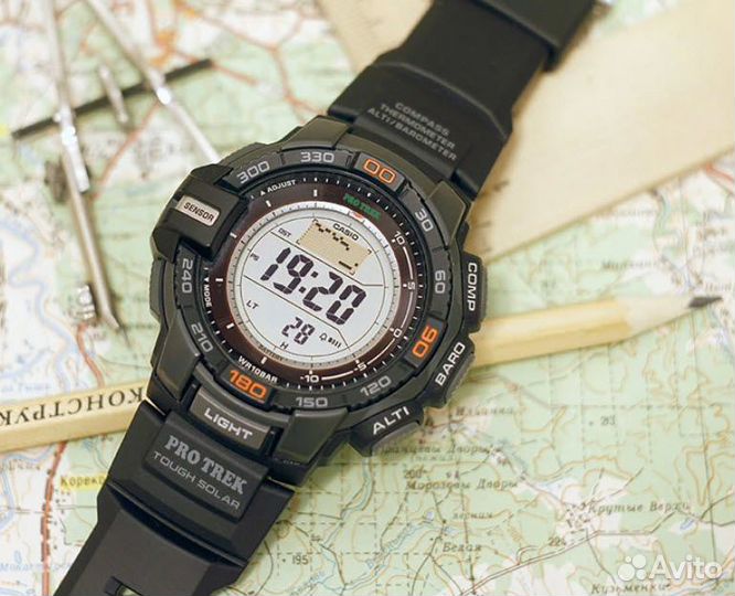 Часы casio pro trek RPG-270-1E