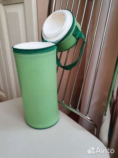 Термос для бутылочки, слюнявчик силикон