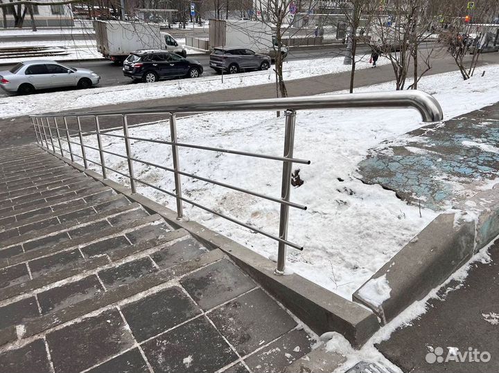 Перила из нержавейки