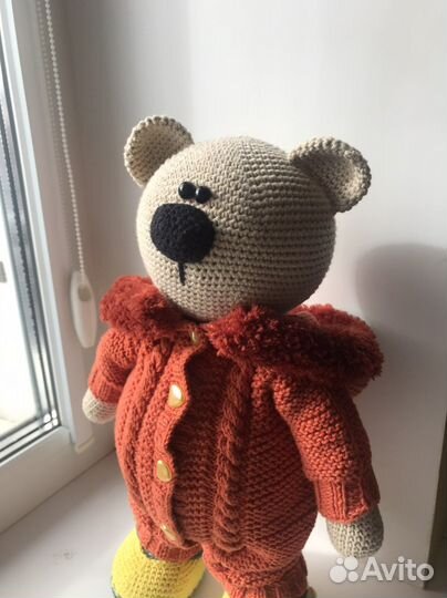 Мишка ручной работы