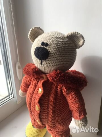 Мишка ручной работы