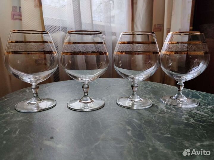 Бокалы для коньяка 5 шт. Чехия