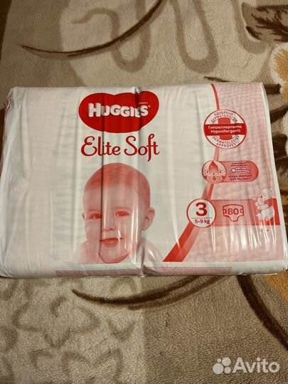 Памперсы подгузники хаггис 3