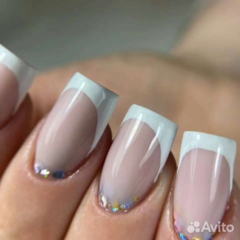 Наращивание ногтей, маникюр с покрытием гель лака
