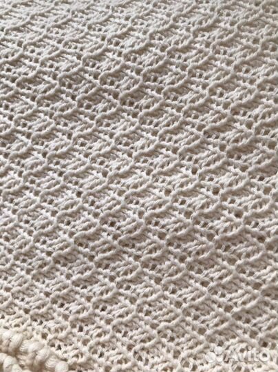 Плед из органического хлопка naturapura 100x150