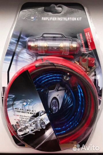 Акустические провода на сабвуфер, усилитель