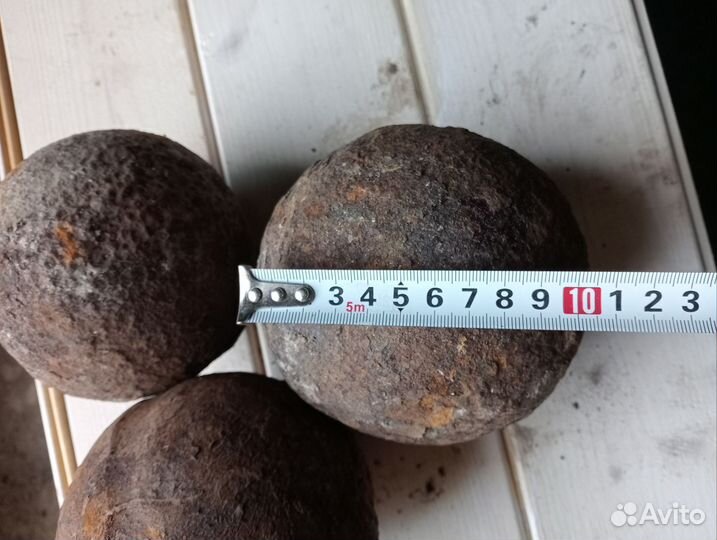 Шары, ядра, металлические