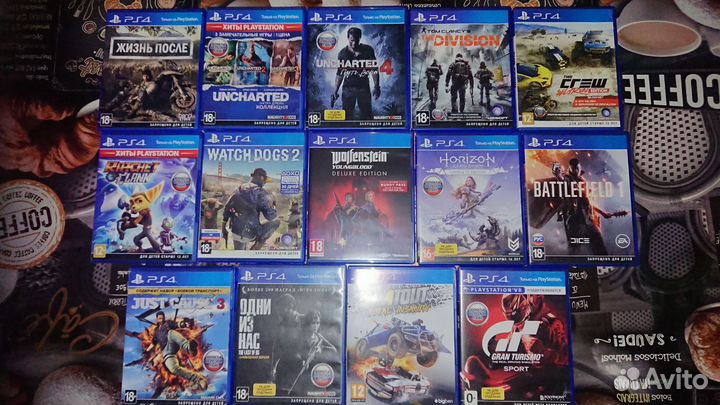 Игры для приставок ps4
