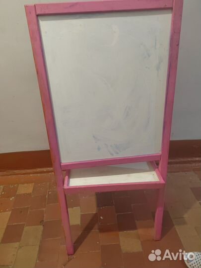 Мольберт детский двухсторонний, б/у