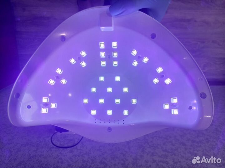 Лампа для сушки ногтей sun 72w