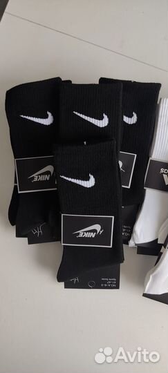 Черные носки Nike