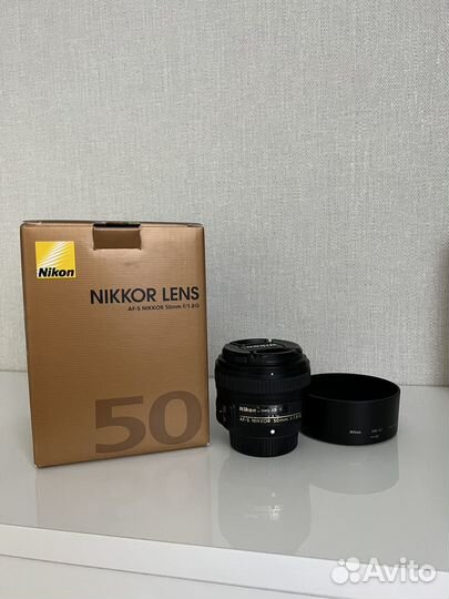 Объектив nikon 50mm f 1.8g af s nikkor