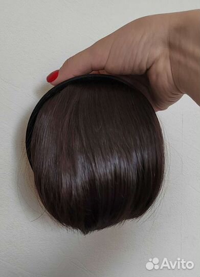 Чёлка на ободке