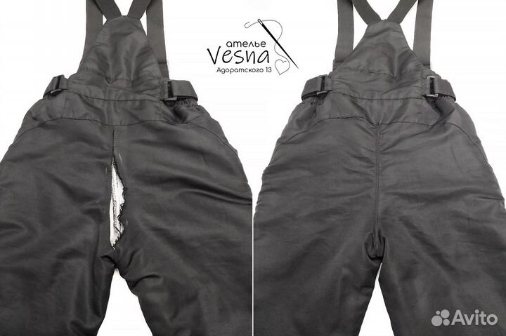 Бережный ремонт одежды