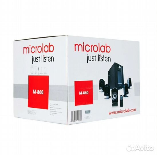 Колонки Microlab just listen M-860 (акустика)