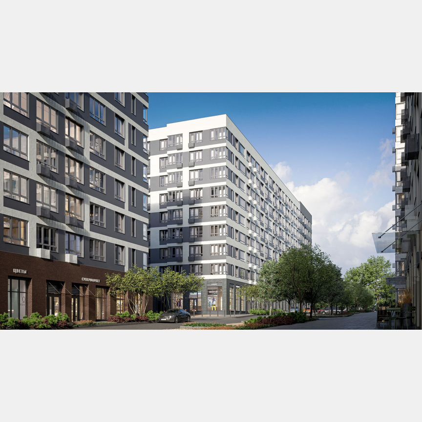 2-к. квартира, 36,6 м², 7/9 эт.