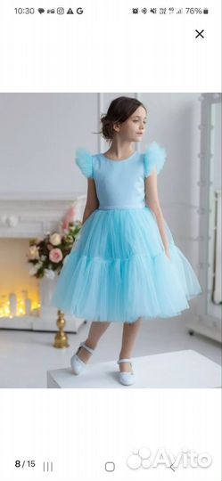 Платье для девочки 128